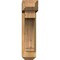 Ekena Millwork Imperial Craftsman Rough Sawn Bracket w/ Offset Brace, Western Red Cedar, 6"W x 20"D x 24"H BKT0604X20X24IMP04RWR - alternate 2